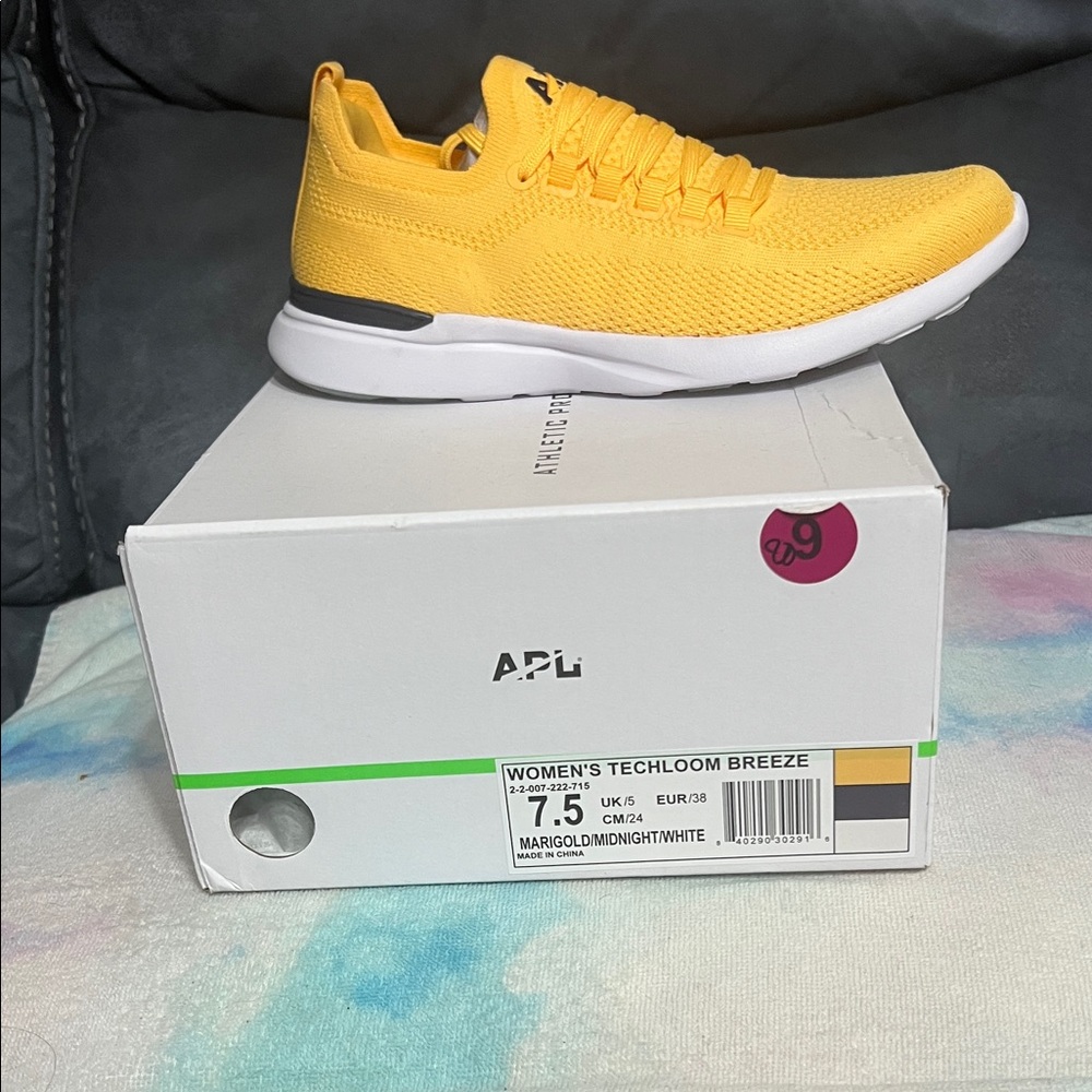 APL Women's Techloom Breeze Yellow Sneakers